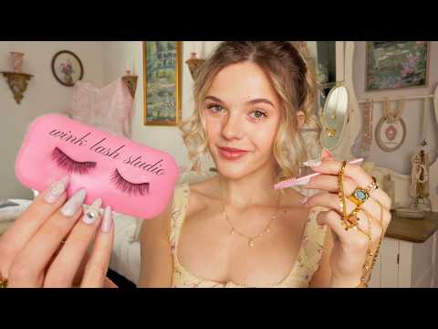 ASMR Doing Your Lash Extensions Roleplay 🌸🍯 (⺣◡⺣)