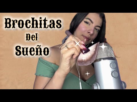 Brochas en tu carita❤️✨ASMR intenso para dormir✨#dormir #asmr #relax #video #viral #only #brochas