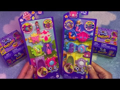 ASMR Polly Pocket Fidget Bracelets Unboxing (Whispered)