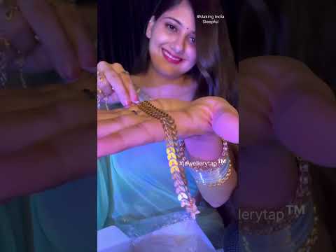 Indian Jewellery ASMR- Long video Saturday 10pm #sleep #asmrsounds #relaxing #relaxation #jewellery