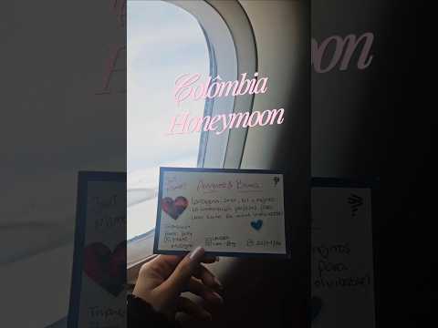 PRIMEIRO VLOG DA MINHA LUA DE MEL NA COLÔMBIA 💞