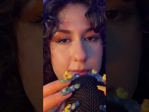 ASMR the most brain Melting sounds (nail sounds, almost touching, mic scratcheing)#asmr #tingles
