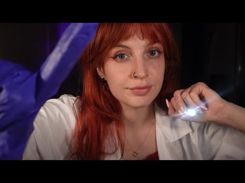ASMR Examen Nervios Craneales en Clínica Nocturna | Roleplay Español