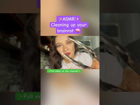 Your brainrot is so STINKY #asmr #pov #funny