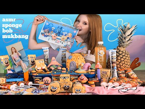 ASMR SpongeBob Edible Bikini Bottom Mukbang x MaK x ROMWE