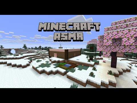 Pretend it's 2011 and you're watching your friend play Minecraft late at night | ASMR Gameplay
