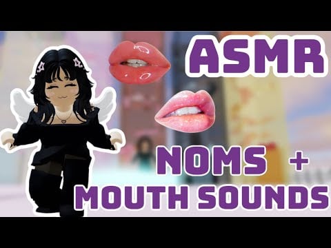 Roblox ASMR | noms + mouth sounds! (Plushie Tower)