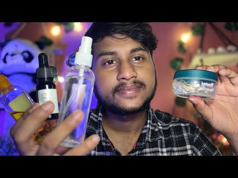 ASMR Best Friend Does Your Skincare on a Rainy Day ⛈️💆‍♂️ Personal Attention For Sleep