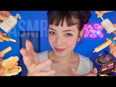 [ASMR SPA] COM OBJETOS DE MADEIRA + MAKE FAKE 🪵💄