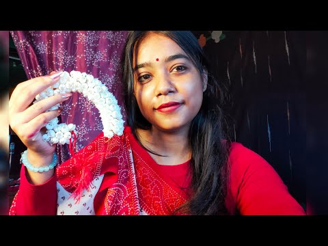 ASMR BENGALI| MOM GETS YOU READY FOR YOUR WEDDING 💍