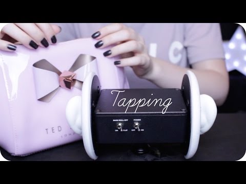 ASMR Pure Varied Tapping ~ Wood, Glass, Phone, Leather, 3Dio Metal Parts & Ears (NO TALKING) 2 Hours