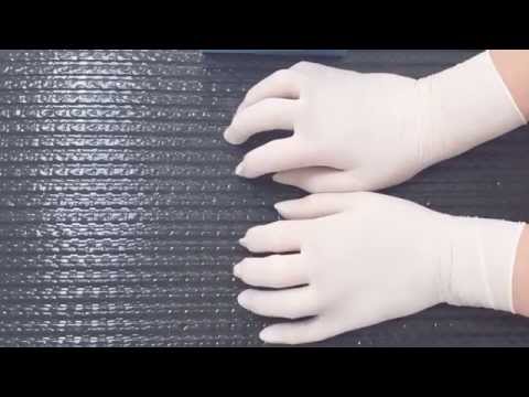 Latex Gloves  "sounds and sweaty"   [[ASMR ]]
