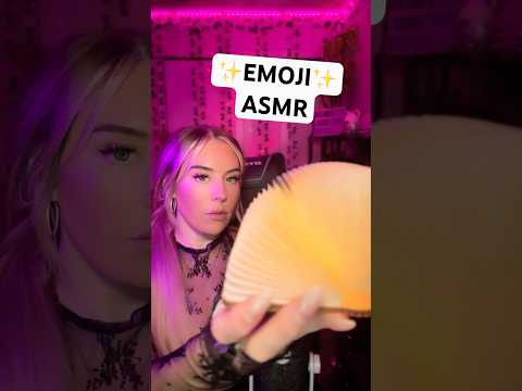 ✨EMOJI ASMR: ⚪️ 📔 🧠🥢 🖌️ 🧈🧇…What do all of these have in common? 🤭 #asmr #tingles #relax #fyp