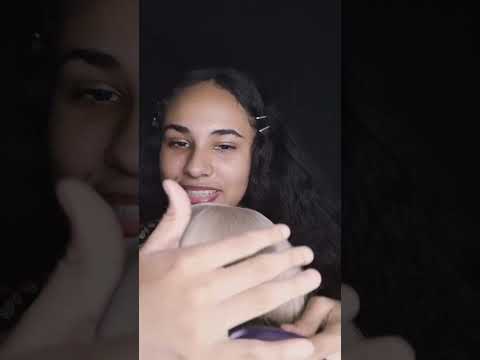 ASMR COLOCANDO FIVELAS NO SEU CABELO!💆‍♀️😴#asmr #viral #cabelo #viralshort #shorts #short #asmrboca