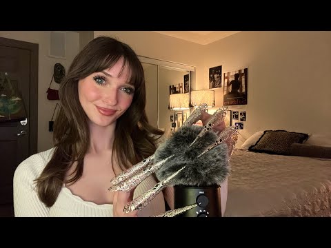 ASMR Mic Scratching With Claws + Personal Attention