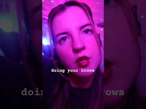 doing your brows *country accent* #asmr #country #brows