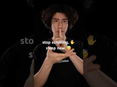 stop scrolling ✋ sleep now. 😴 #asmr