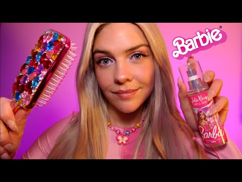 ASMR RP | Barbie te maquille et te coiffe 💗 (affirmations positives)