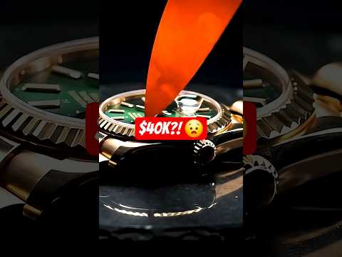 Can a $40,000 Rolex Survive an 800° Red Hot Knife?