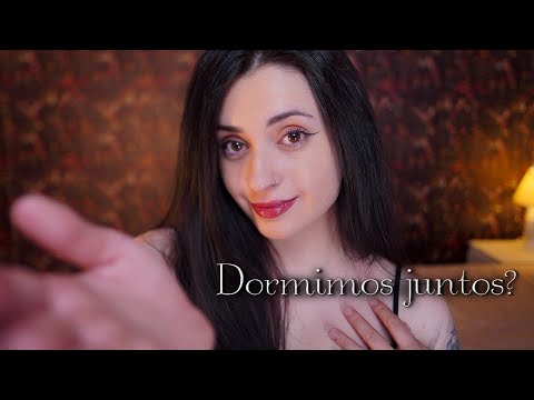 ¿Dormimos juntos esta noche? 🛌💗 ASMR para que te relajes y duermas conmigo