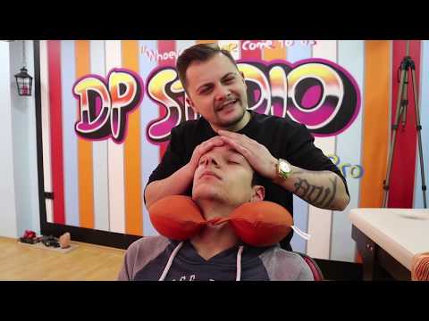 ASMR MASSAGE in my *NEW* Hair Salon | Head Massage, Scalp Massage, Back Massage