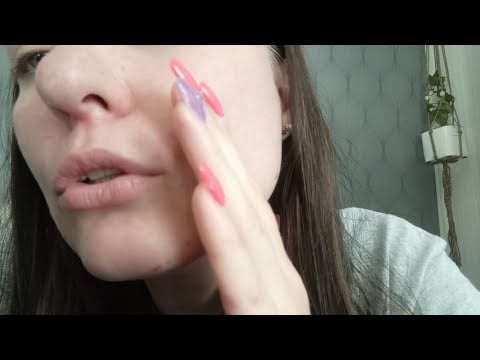 ASMR- Sticky sounds and random trigger words