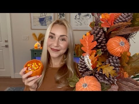 ASMR Fall Aesthetic Haul 🍁 Cozy Autumn Triggers for Deep Relaxation