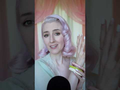pastel vintage reproduction... but can you even tell? 🤔 #asmr #oldhollywood #midcenturymodern