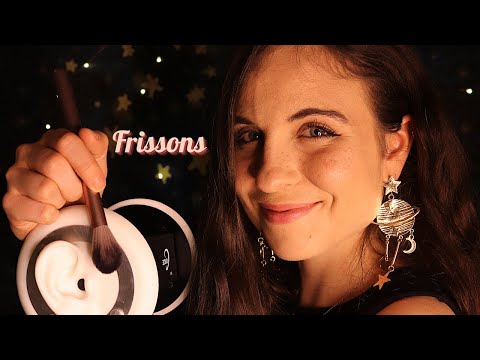 ASMR EAR TINGLES 3DIO 👂🏻 Viens ici si tu veux des frissons ou t'endormir !