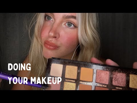 ASMR makeup artist roleplay | doing your makeup