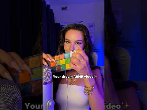 Your dream ASMR video 🥰 triggers for sleep 😴 #asmr #asmrtriggers #asmrsounds #sleep #tingles