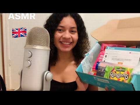 ASMR Español- Probando Dulces De UNITED KINGDOM 🇬🇧 (Eating sounds) TRYTREATS
