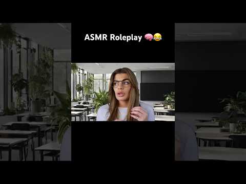 ASMR apparently the ‘TicTac’ app fries your brain 🧠😂 #asmr #shorts #roleplay