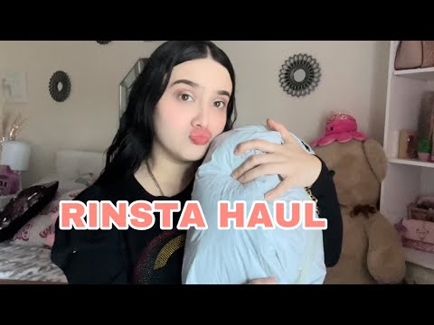 Comprando por primera vez en RINSTA / Haul de RINSTA / ropa de moda /