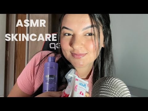 ASMR: AMIGA FAZENDO SKINCARE EM VOCÊ