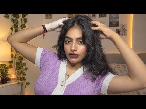 ASMR hair treatment… but your stylist is lowkey into you 👀