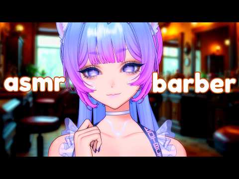 [ASMR] soft & tingly barbershop visit ✂️ personal attention
