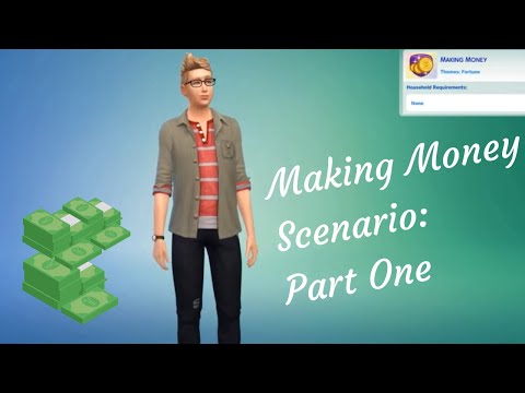 ASMR The Sims 4 Gameplay - Making Money Scenario, Part One