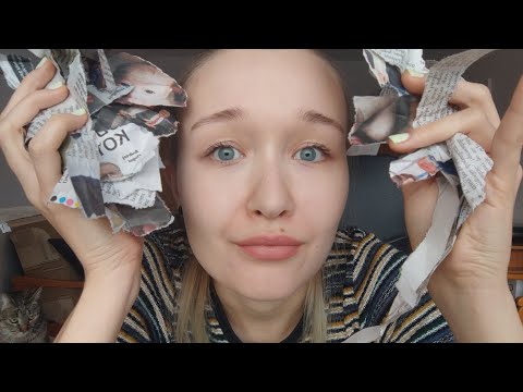 ASMR Paper Ripping 🗞 Tearing Sounds