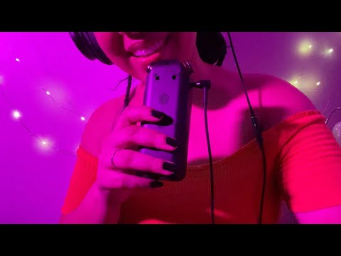 ASMR | Inaudible/Unintelligible Whisper [Tascam]