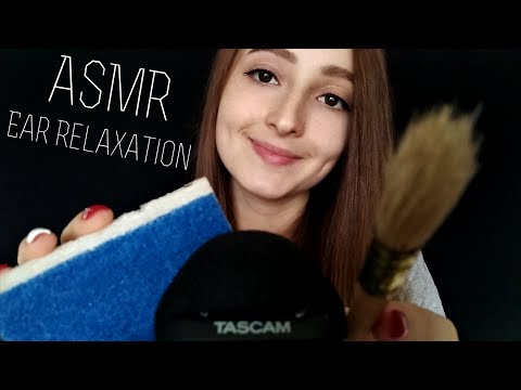 АСМР Релаксация Ушек, Массаж Мозга, Мурашки | ASMR Ears Relaxation, Brain Massage, Tingles