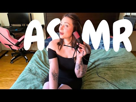 ASMR For Ultimate Relax | Sensual Mic Pumping On My Bed & Hypnotic Eye Contact