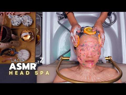 Italy's Head Spa - Scalp Massage, Face Treatment & Hair Ritual (ASMR)