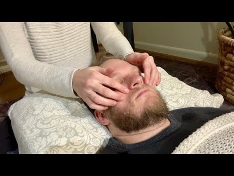 ASMR Gentle Cranial Massage, Exam & Micro Adjustments ✨ [Real Person ASMR]