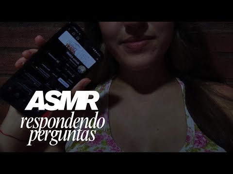 ASMR caseirinho | Respondendo as perguntas de vocês 😴