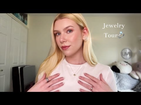 ASMR| My Jewelry Collection FAVS 💎 -soft spoken rambles-