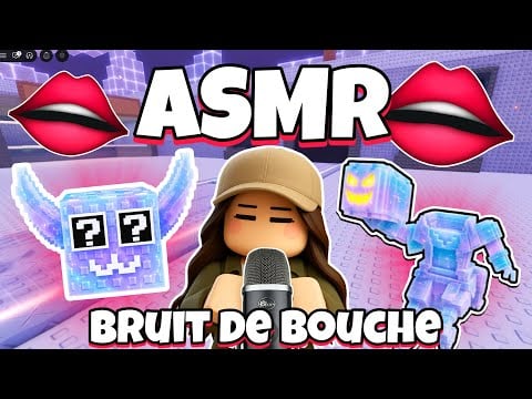 ASMR Français • BRUIT DE BOUCHE ET ADMIN ABUSE SUR STEAL A BRAINROT ROBLOX ! 👄