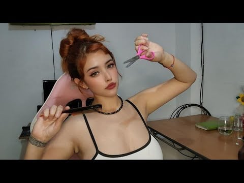 PELUQUERA ANTIPATICA/GUSTA DE TI😊🫦ASMR /roleplay