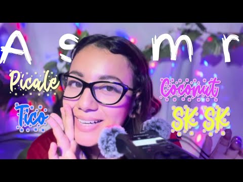 ASMR PALABRAS DETONANTES TICO PÍCALE COCONUT (video personalizado)