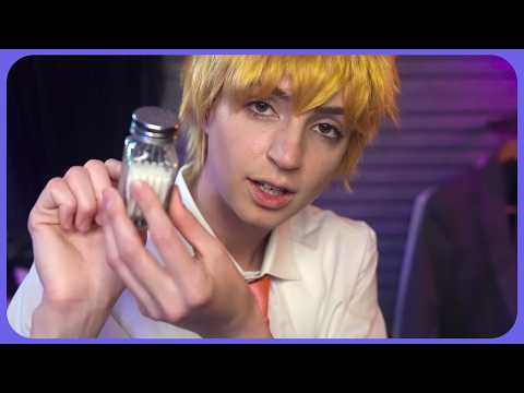 2 Minute ASMR | Reigen's Salt Splash Treatment!